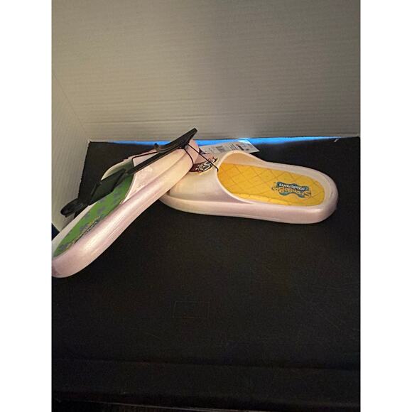Soccer Slides Sizes 3 kids SpongeBob SquarePants Patrick Slip On Shoes - Picture 3 of 7